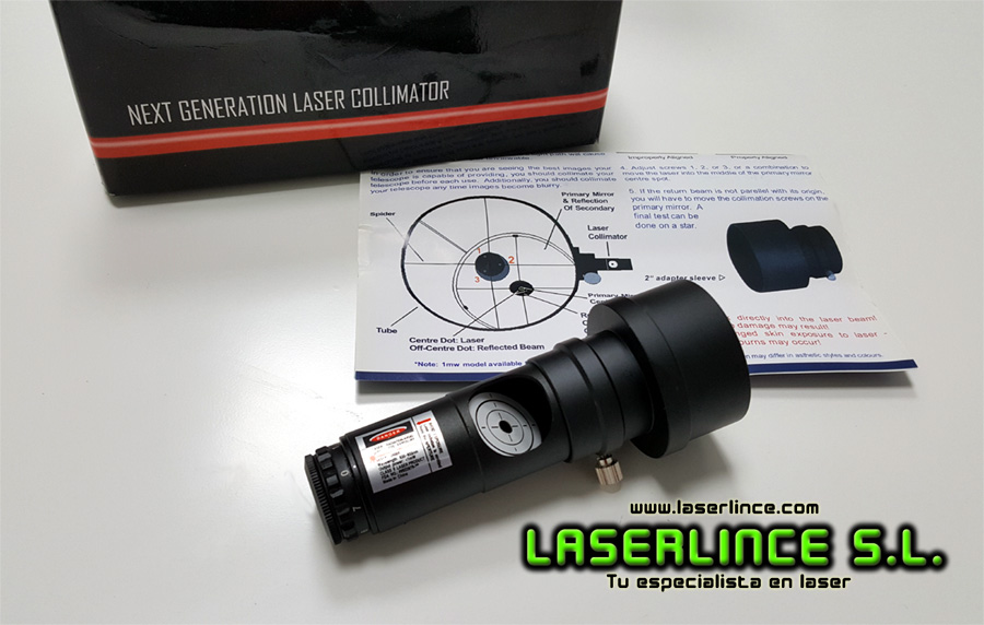 07 Red laser collimator for 650nm Newtonian telescope